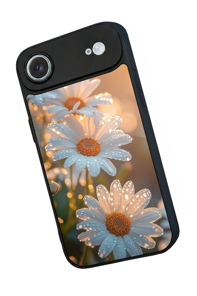 iPhone 17 Air Uyumlu Cicek Tasarımlı Glossy Premium Kılıf