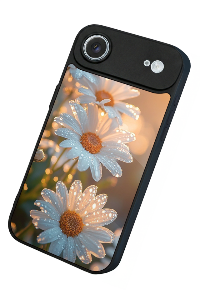iPhone 17 Air Uyumlu Cicek Tasarımlı Glossy Premium Kılıf
