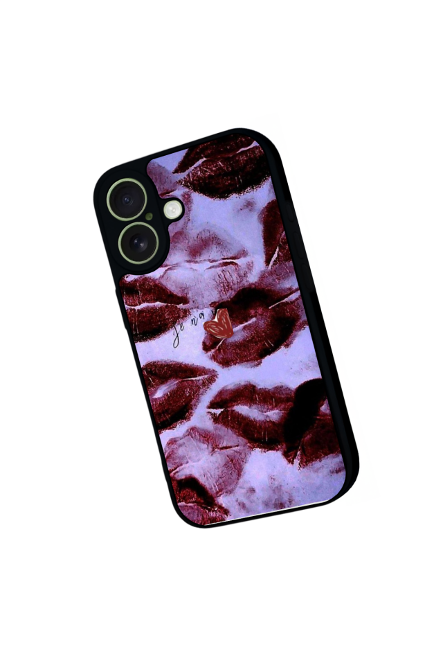 iPhone 17 Uyumlu Dudak Tasarımlı Glossy Premium Kılıf
