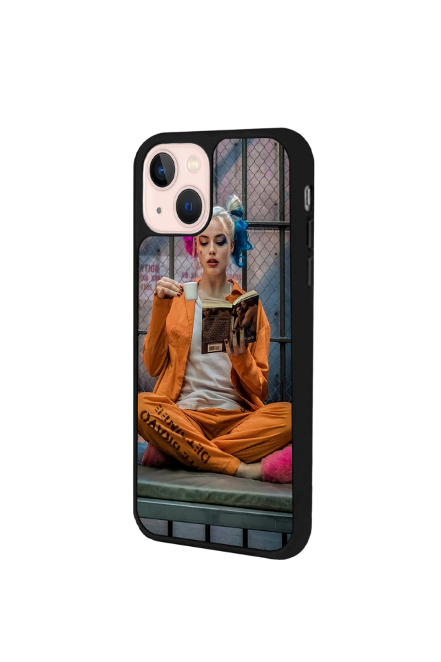iPhone 15 Uyumlu HarleyQueen Tasarımlı Glossy Premium Kılıf