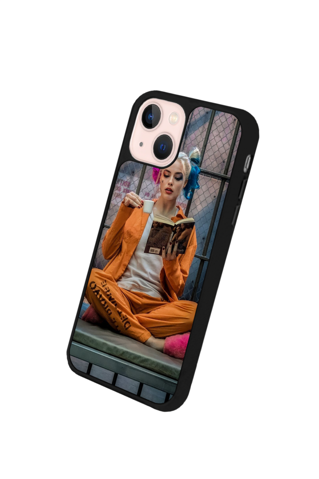 iPhone 15 Uyumlu HarleyQueen Tasarımlı Glossy Premium Kılıf