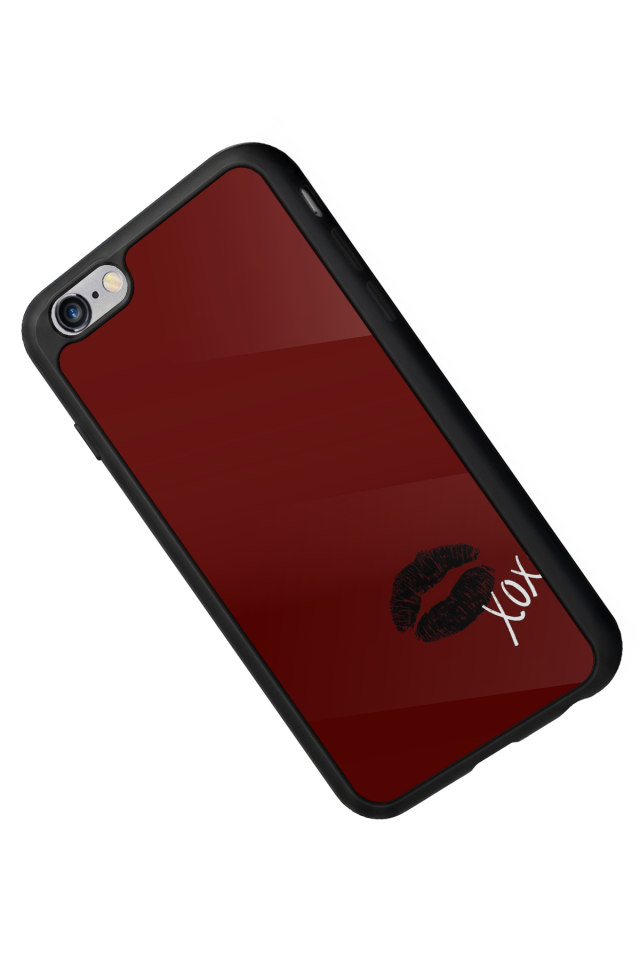 iPhone 6 Plus Uyumlu Kalp Love Tasarımlı Glossy Premium Kılıf