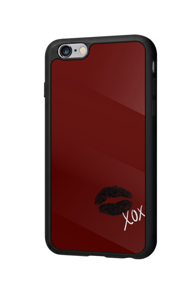 iPhone 6 Plus Uyumlu Kalp Love Tasarımlı Glossy Premium Kılıf
