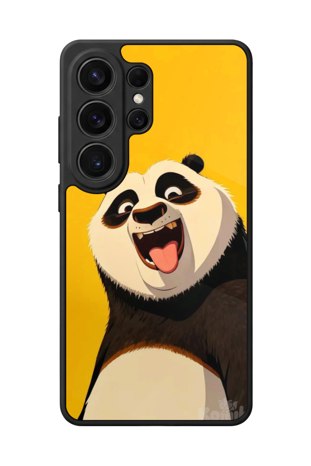 Samsung Galaxy S26 Ultra Uyumlu Kung Fu Panda Tasarımlı Glossy Premium Kılıf