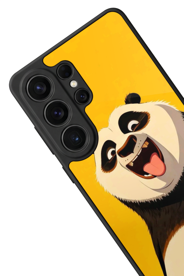 Samsung Galaxy S26 Ultra Uyumlu Kung Fu Panda Tasarımlı Glossy Premium Kılıf