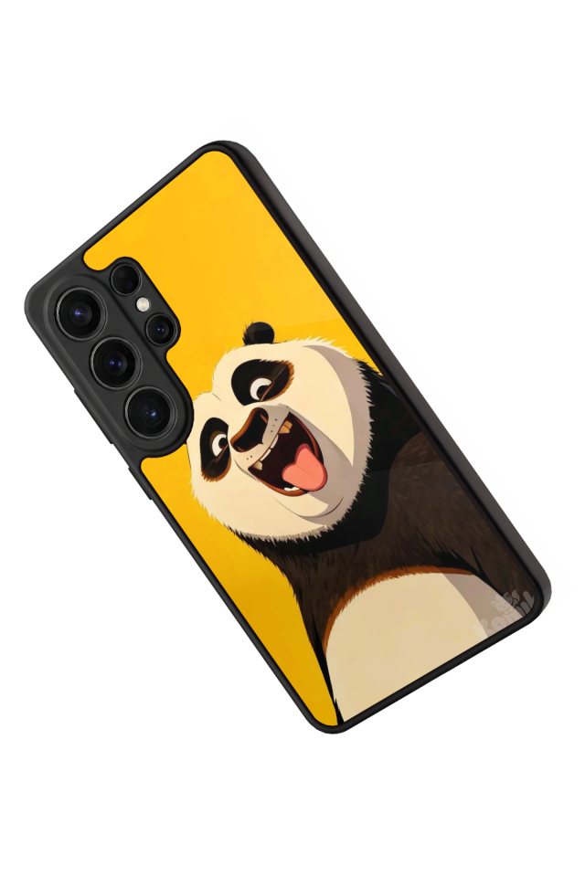 Samsung Galaxy S26 Ultra Uyumlu Kung Fu Panda Tasarımlı Glossy Premium Kılıf