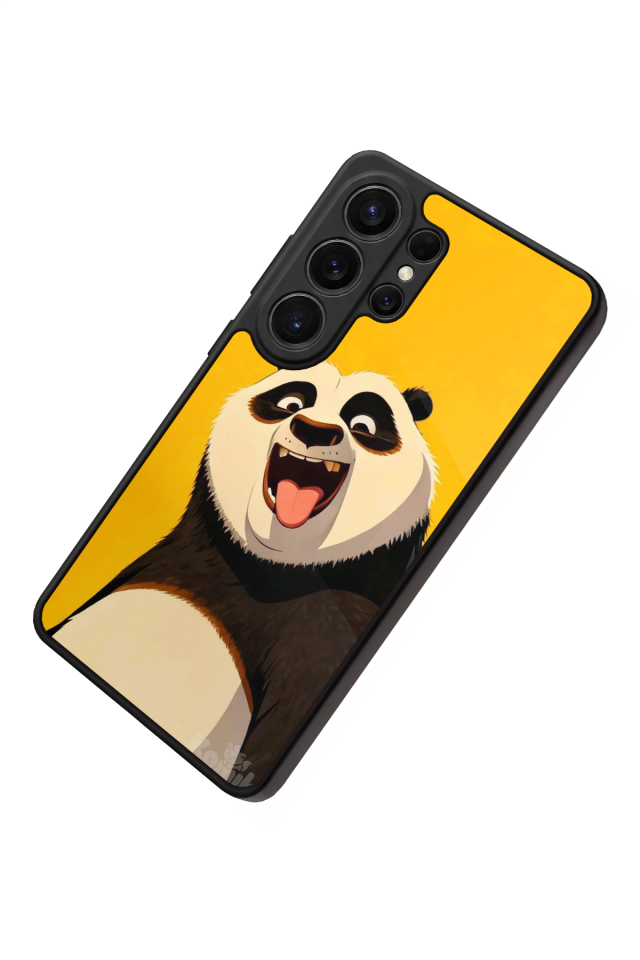 Samsung Galaxy S26 Ultra Uyumlu Kung Fu Panda Tasarımlı Glossy Premium Kılıf