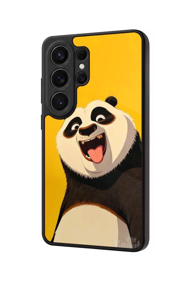 Samsung Galaxy S26 Ultra Uyumlu Kung Fu Panda Tasarımlı Glossy Premium Kılıf