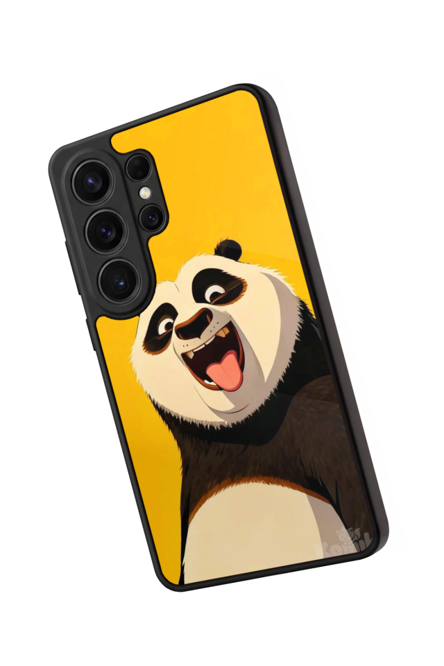 Samsung Galaxy S26 Ultra Uyumlu Kung Fu Panda Tasarımlı Glossy Premium Kılıf