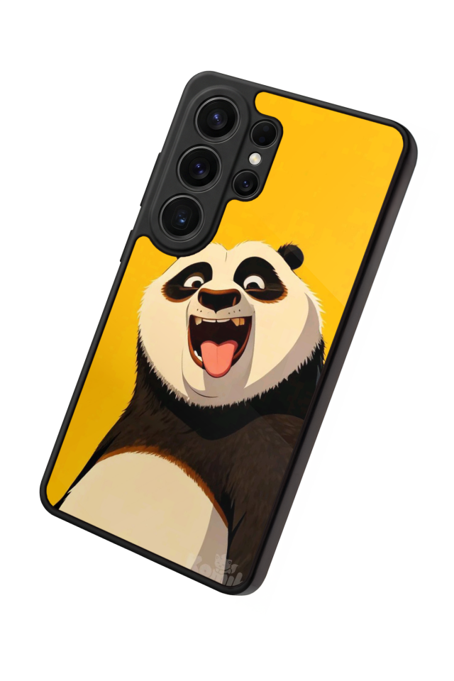 Samsung Galaxy S26 Ultra Uyumlu Kung Fu Panda Tasarımlı Glossy Premium Kılıf