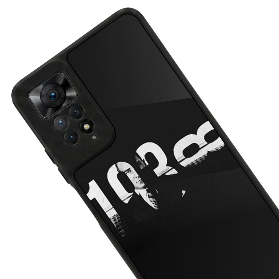 Xiaomi Redmi Note 12 Pro Uyumlu Mustafa Kemal Ataturk Tasarımlı Glossy Premium Kılıf