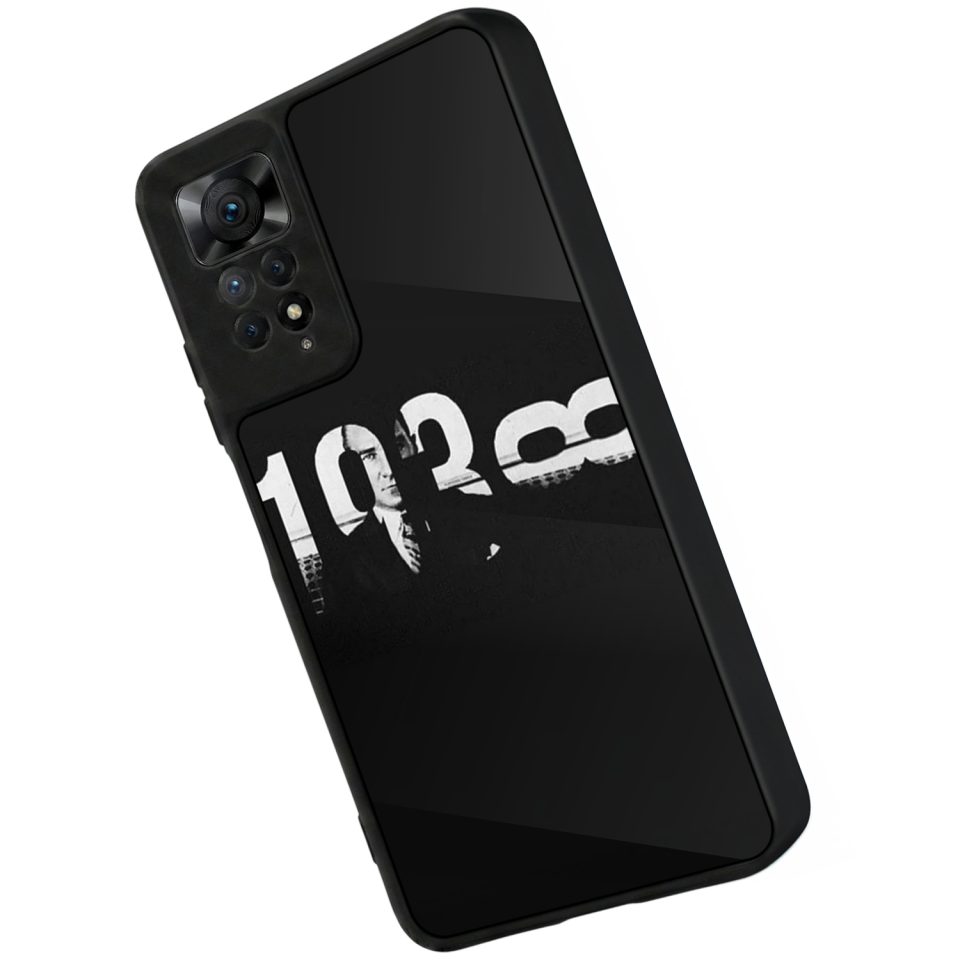 Xiaomi Redmi Note 12 Pro Uyumlu Mustafa Kemal Ataturk Tasarımlı Glossy Premium Kılıf