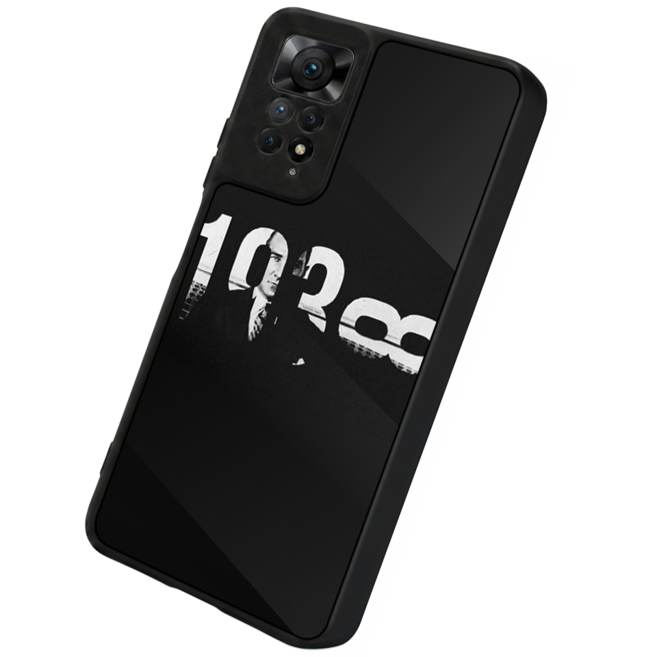 Xiaomi Redmi Note 12 Pro Uyumlu Mustafa Kemal Ataturk Tasarımlı Glossy Premium Kılıf