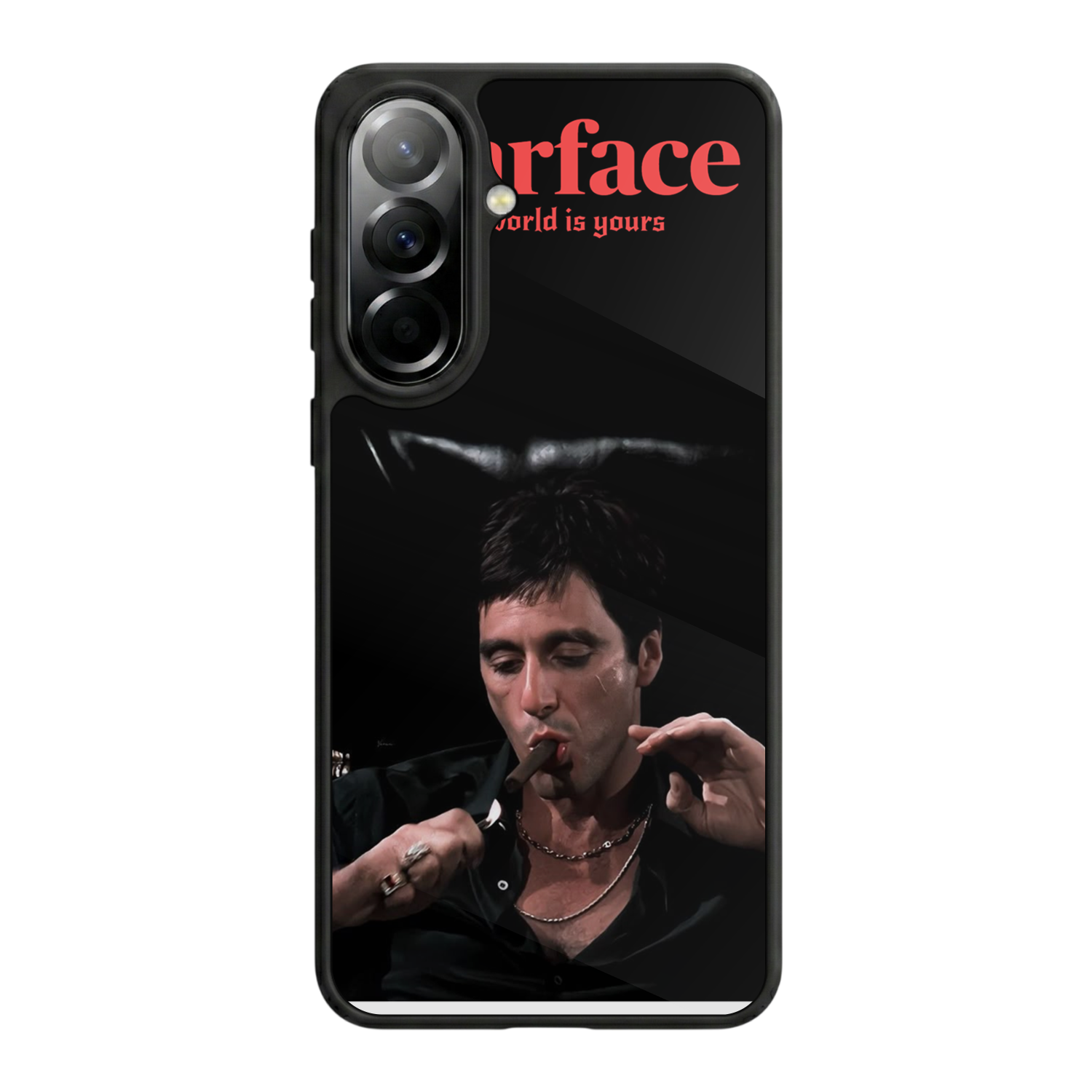 Samsung Galaxy A57 Uyumlu Scarface Tasarımlı Glossy Premium Kılıf