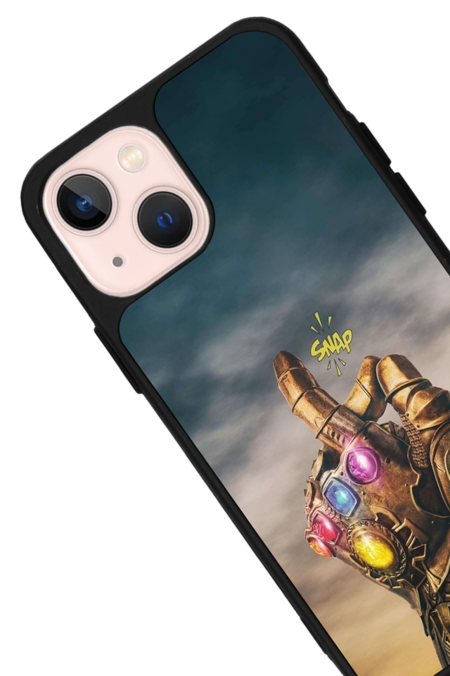 iPhone 13/14 Uyumlu Thanos Tasarımlı Glossy Premium Kılıf