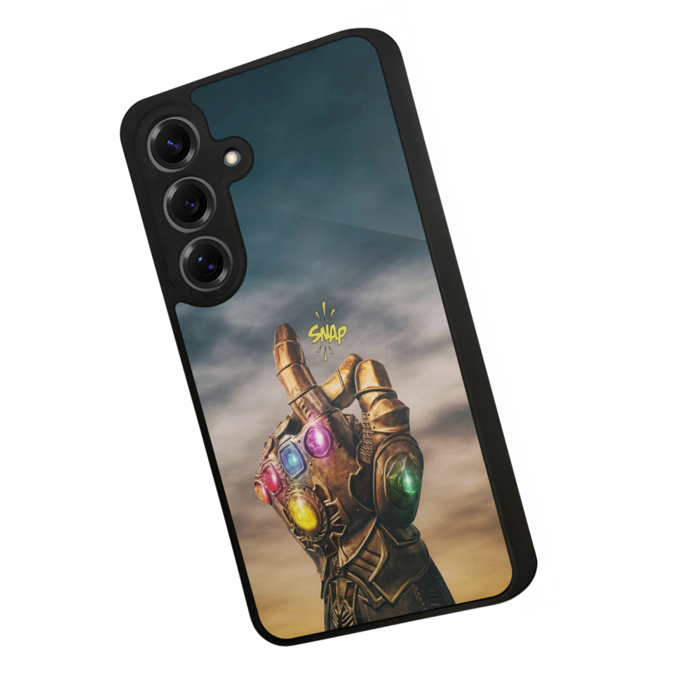 Samsung Galaxy S25 Uyumlu Thanos Tasarımlı Glossy Premium Kılıf