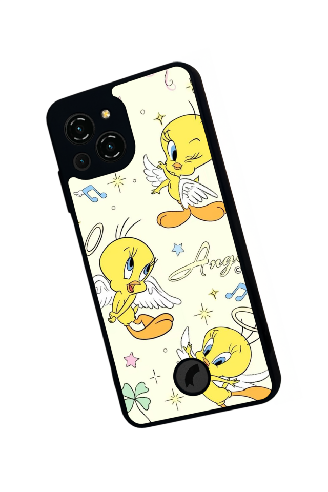 Reeder S23 Pro Max Uyumlu tweety Tasarımlı Glossy Premium Kılıf