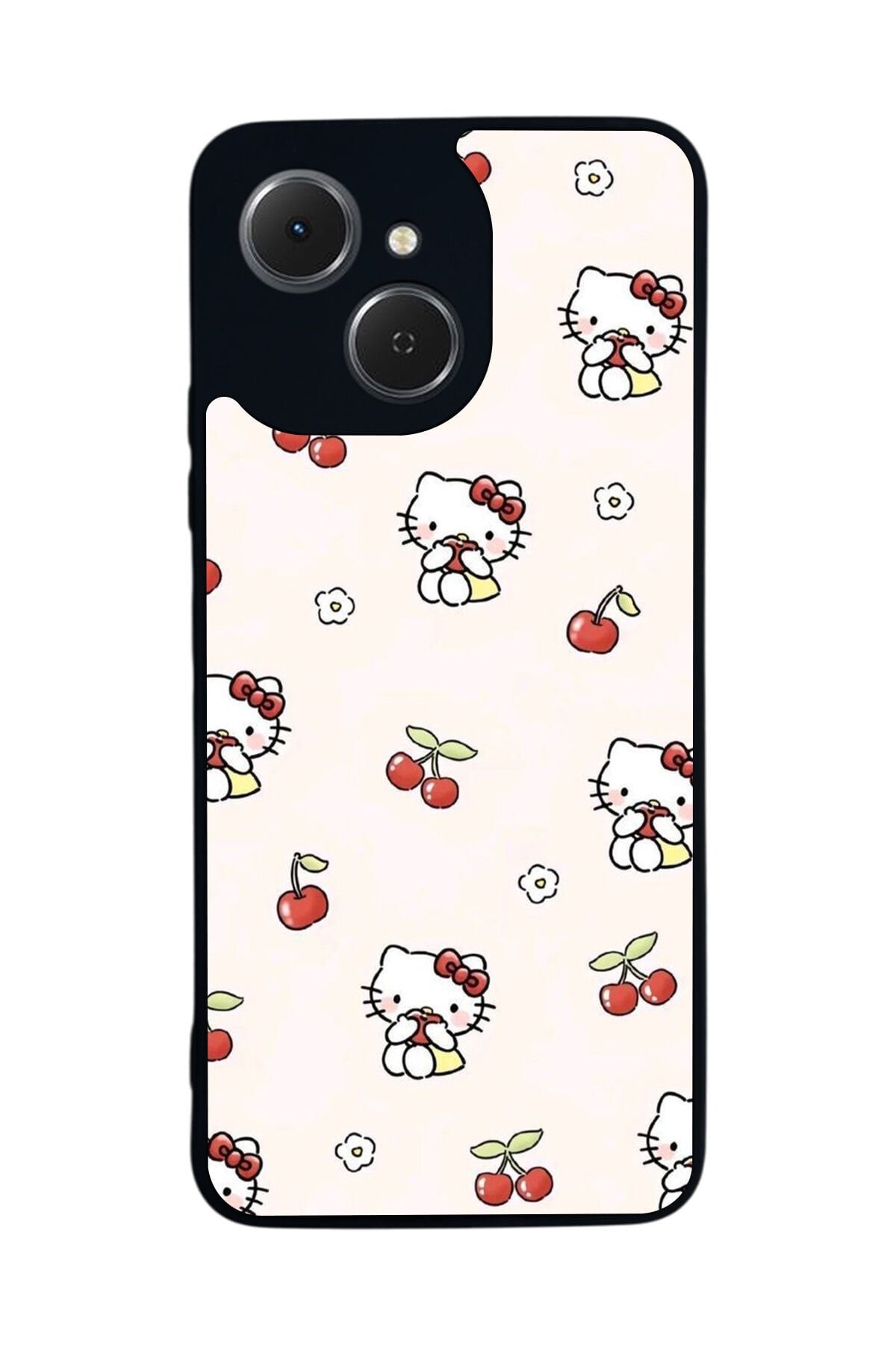 Tecno Spark 40C Uyumlu HelloKitty Tasarımlı Glossy Premium Kılıf