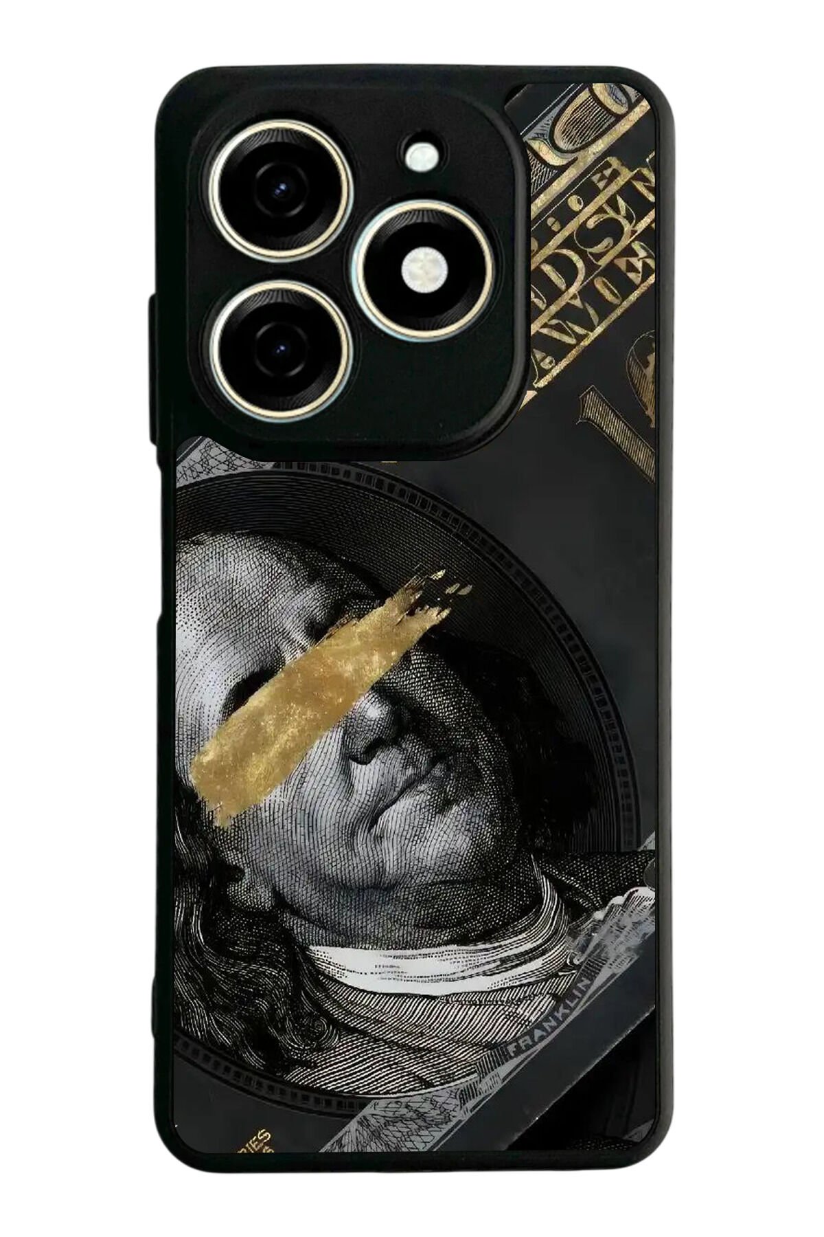 Tecno Spark 20/20C Uyumlu Para Tasarımlı Glossy Premium Kılıf