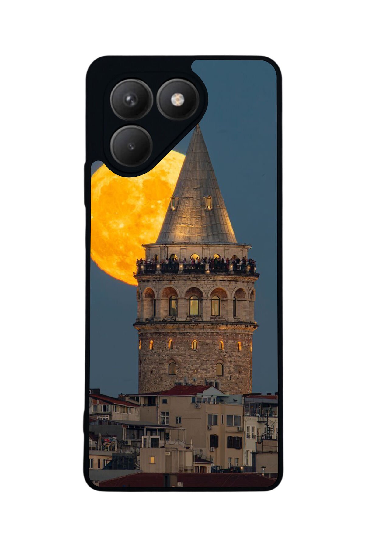 Tecno Pova 7 Mat Uyumlu Siyah Kılıf – Yumuşak Silikon, Koruyucu, Şok Emici Kapak