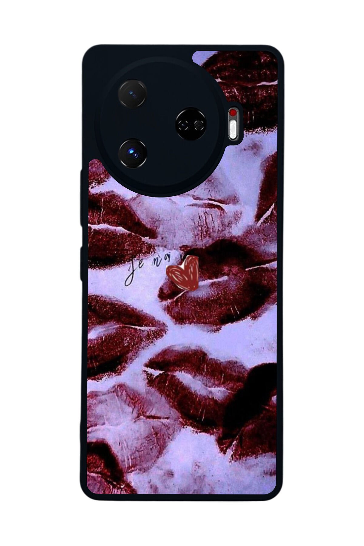 Tecno Camon 30 Pro Uyumlu Dudak Tasarımlı Glossy Premium Kılıf