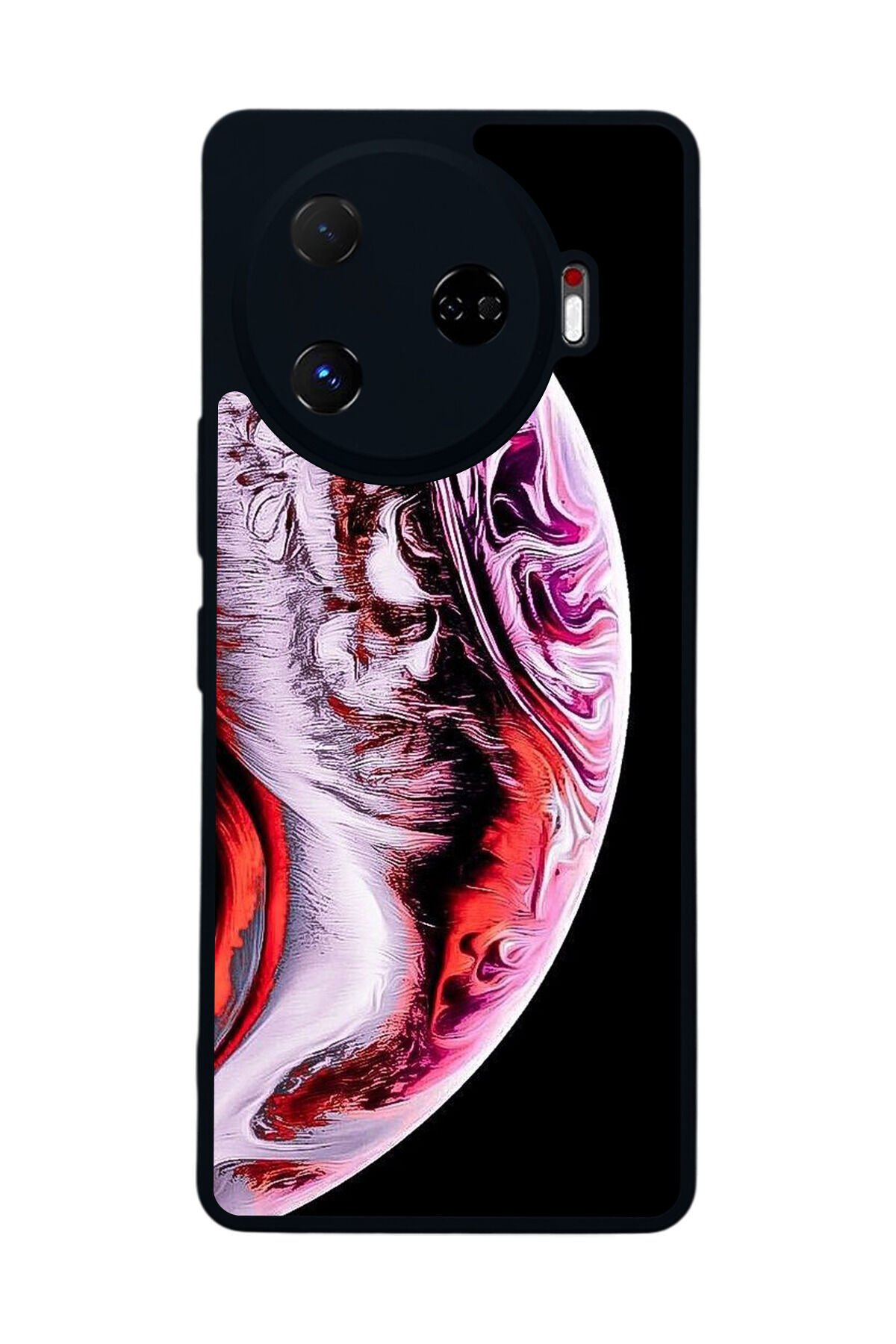 Tecno Camon 30 Pro Uyumlu Ay Tasarımlı Glossy Premium Kılıf