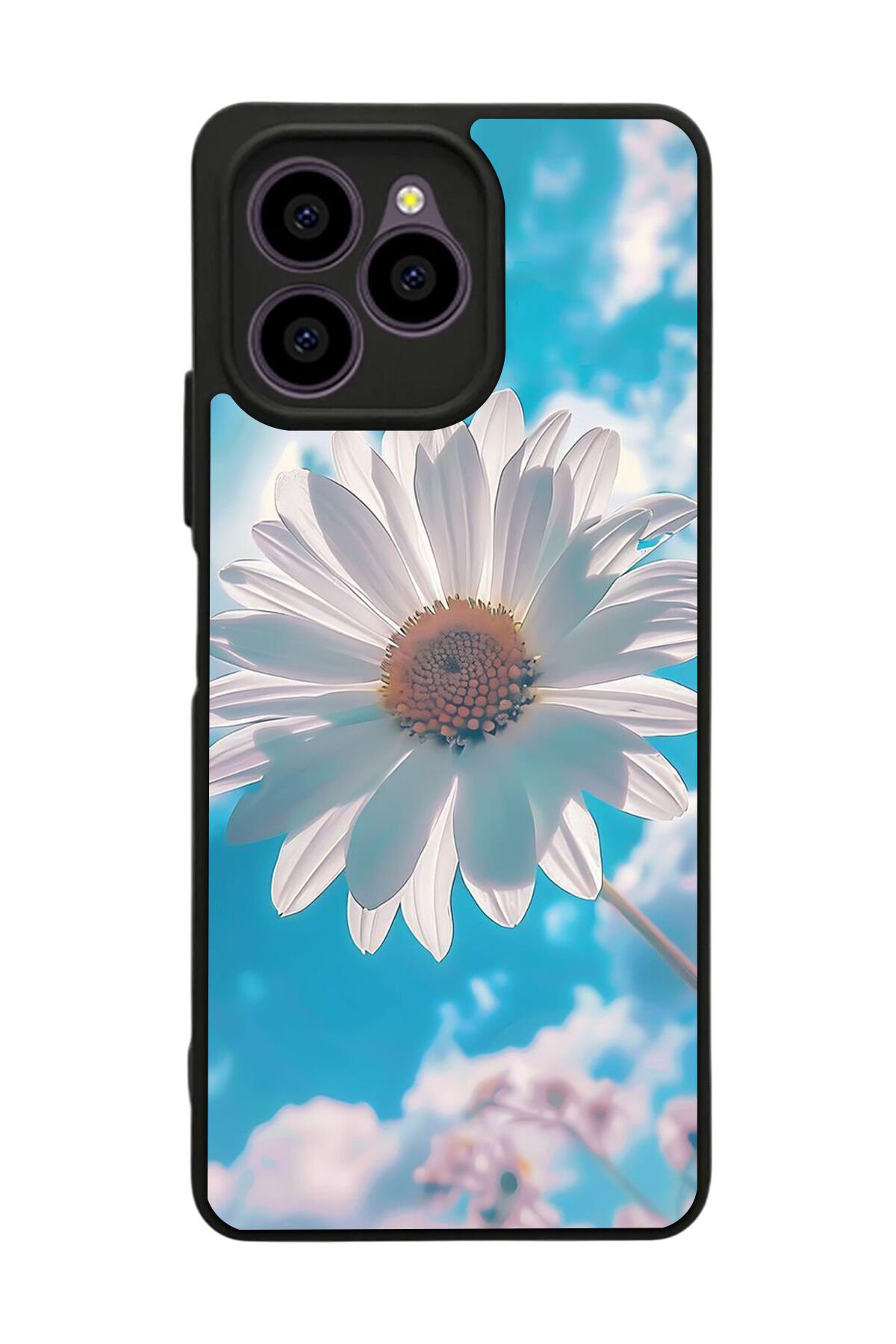 Omix X6 Uyumlu Cicek Tasarımlı Glossy Premium Kılıf