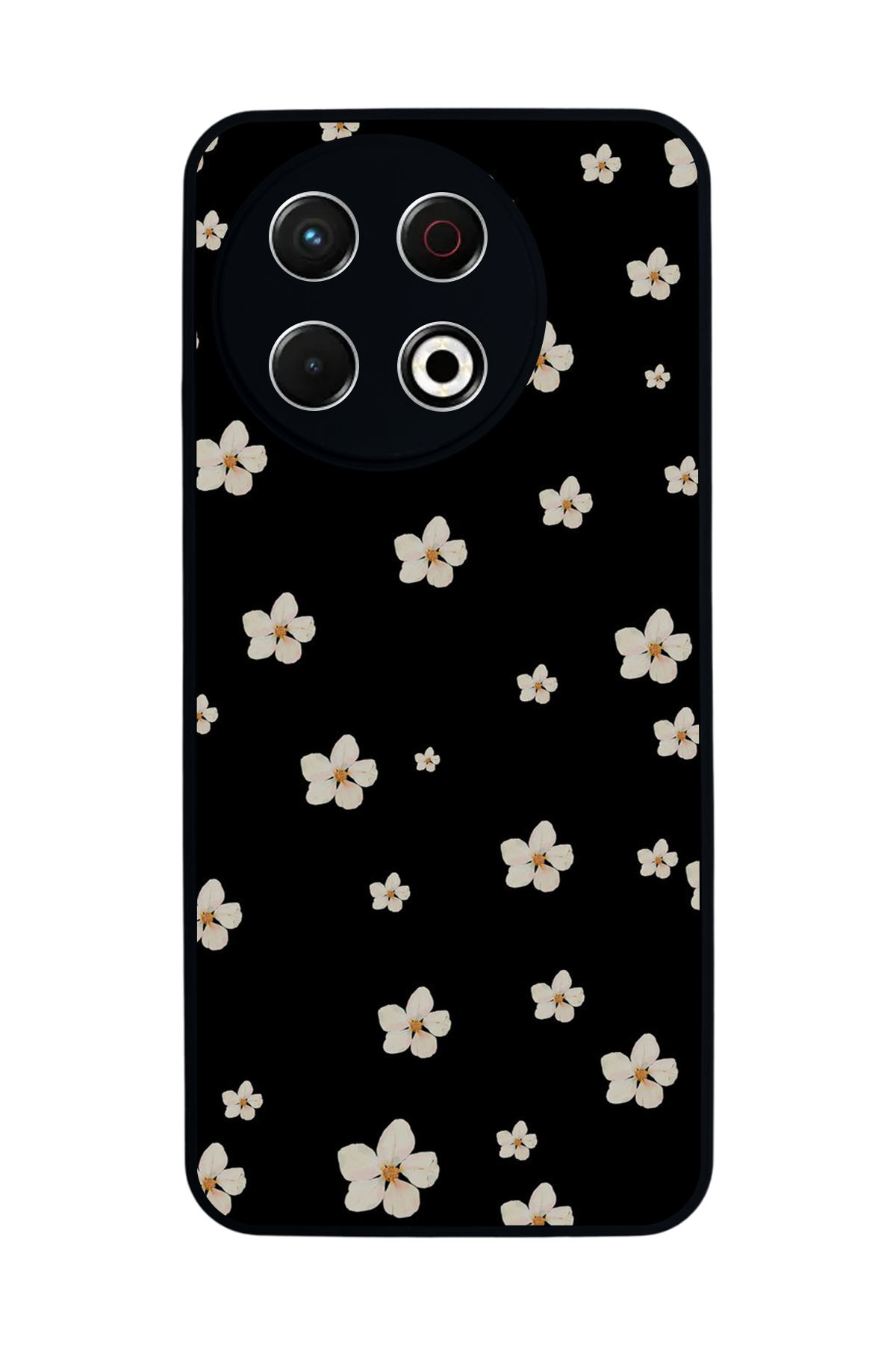 Tecno Spark 30 Pro Uyumlu Cicek Tasarımlı Glossy Premium Kılıf