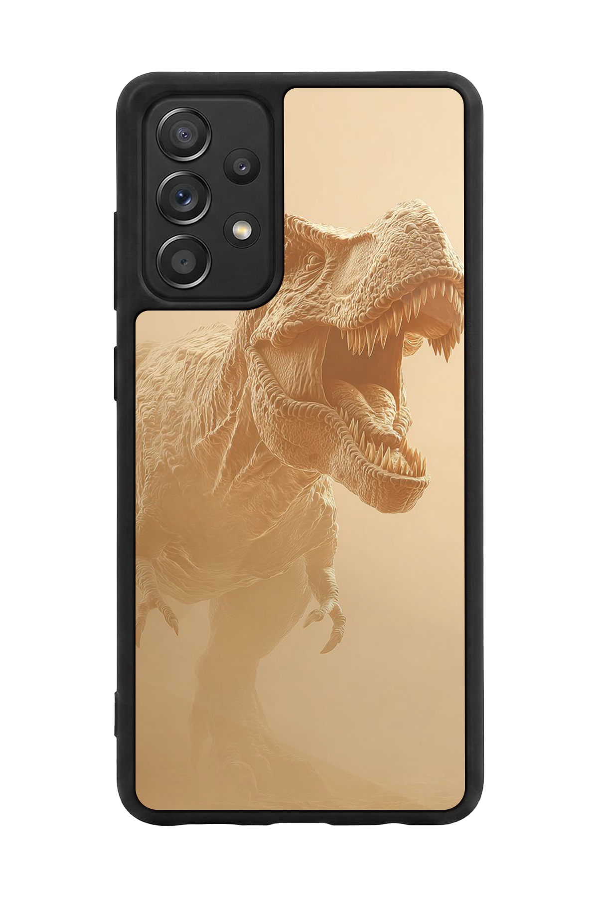Samsung Galaxy A72 Uyumlu Dinazor Tasarımlı Glossy Premium Kılıf