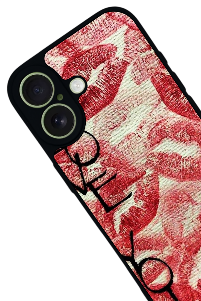 iPhone 17 Uyumlu Dudak Tasarımlı Glossy Premium Kılıf