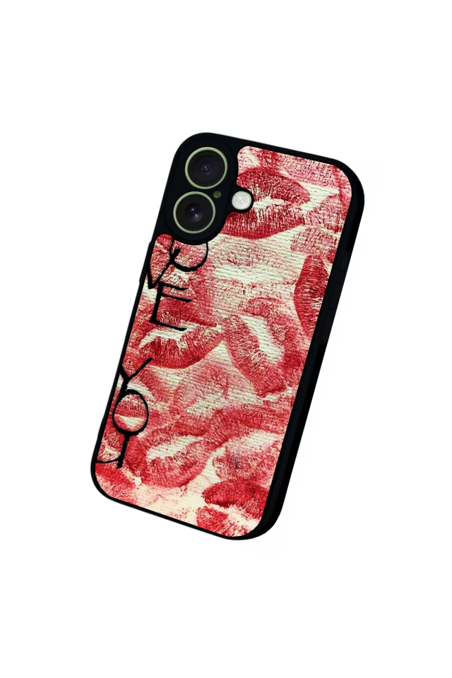 iPhone 17 Uyumlu Dudak Tasarımlı Glossy Premium Kılıf