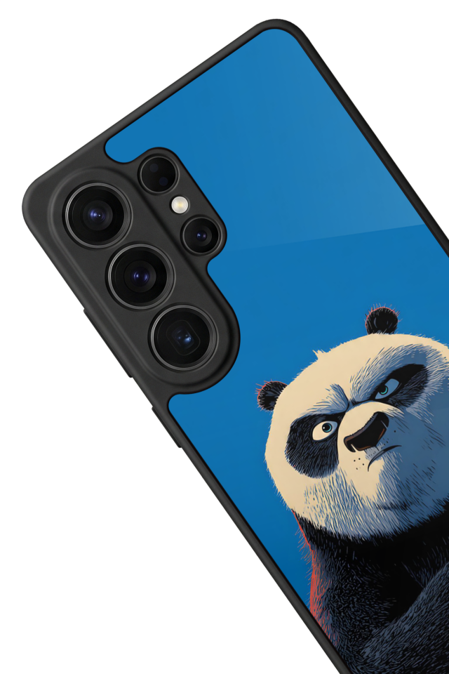 Samsung Galaxy S26 Ultra Uyumlu Kung Fu Panda Tasarımlı Glossy Premium Kılıf