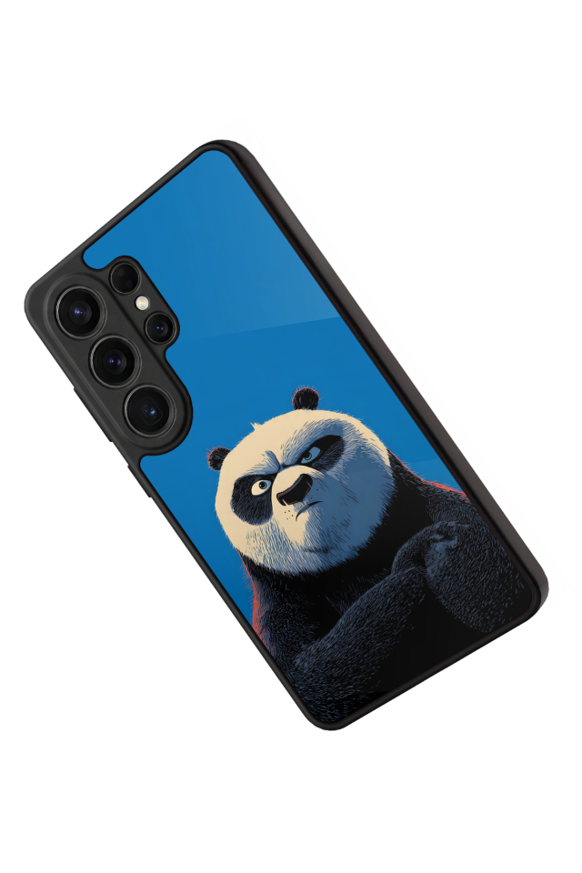 Samsung Galaxy S26 Ultra Uyumlu Kung Fu Panda Tasarımlı Glossy Premium Kılıf
