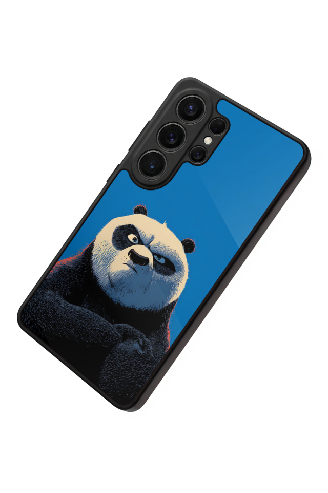 Samsung Galaxy S26 Ultra Uyumlu Kung Fu Panda Tasarımlı Glossy Premium Kılıf
