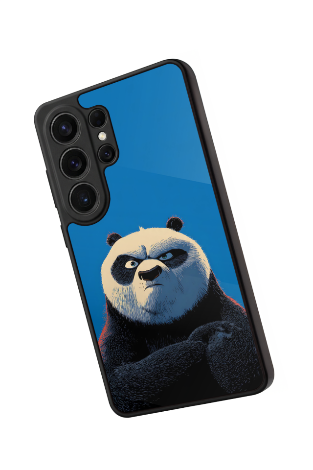 Samsung Galaxy S26 Ultra Uyumlu Kung Fu Panda Tasarımlı Glossy Premium Kılıf