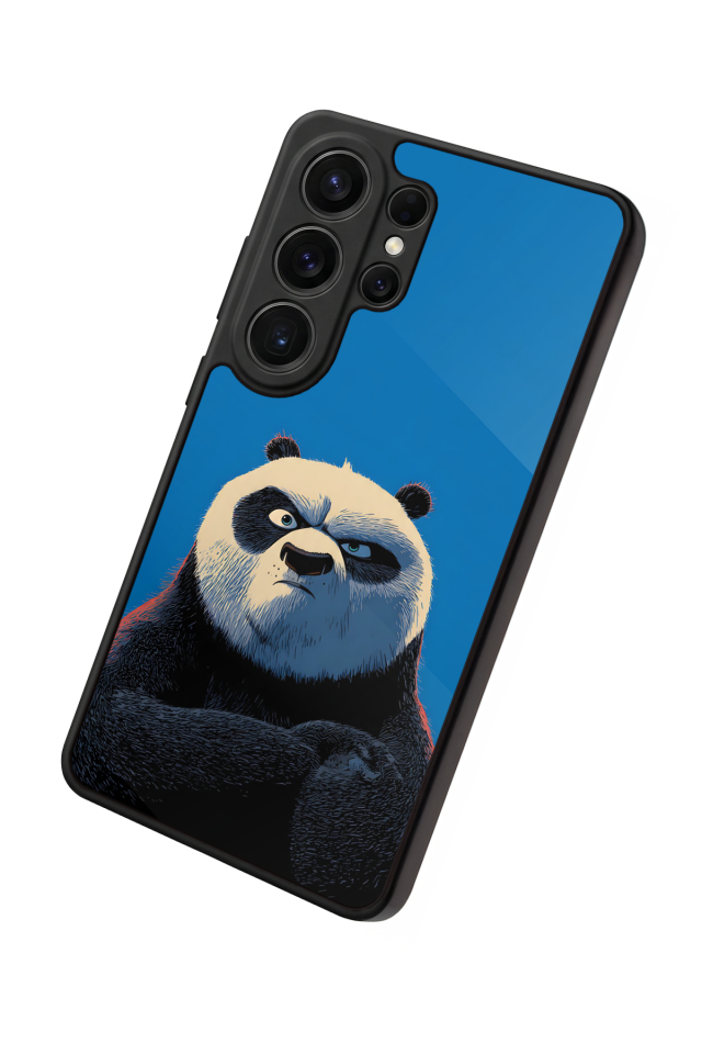 Samsung Galaxy S26 Ultra Uyumlu Kung Fu Panda Tasarımlı Glossy Premium Kılıf