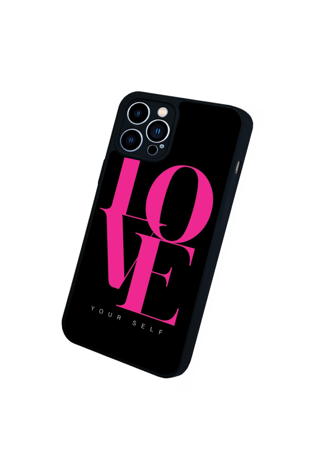 iPhone 12 Pro Max Uyumlu Love Tasarımlı Glossy Premium Kılıf