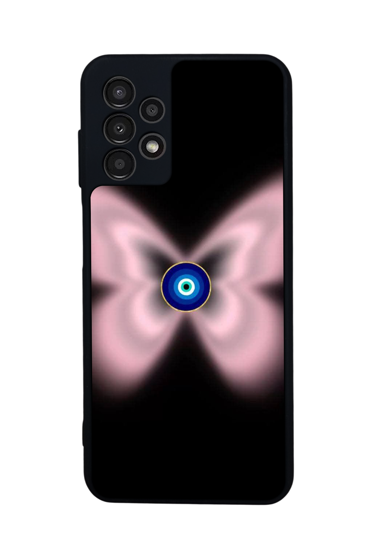 Samsung Galaxy A23 Uyumlu Nazar Tasarımlı Glossy Premium Kılıf