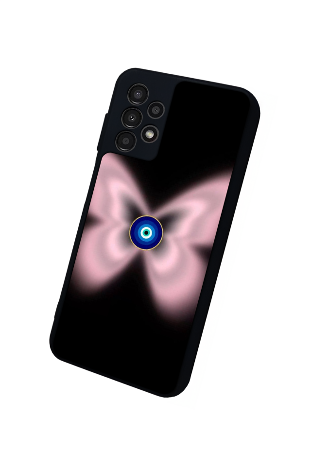 Samsung Galaxy A23 Uyumlu Nazar Tasarımlı Glossy Premium Kılıf