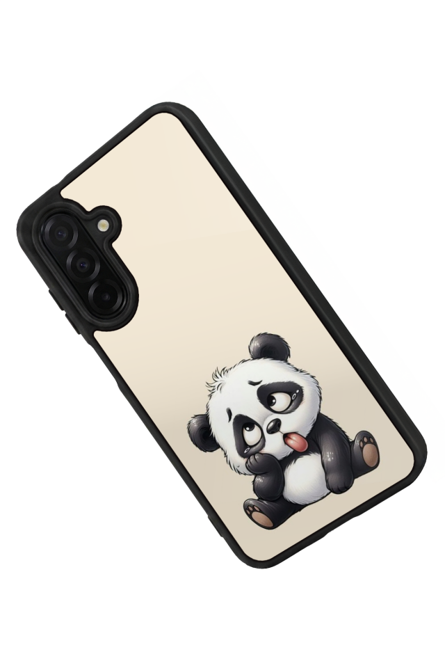 Samsung Galaxy A36 Uyumlu Panda Tasarımlı Glossy Premium Kılıf
