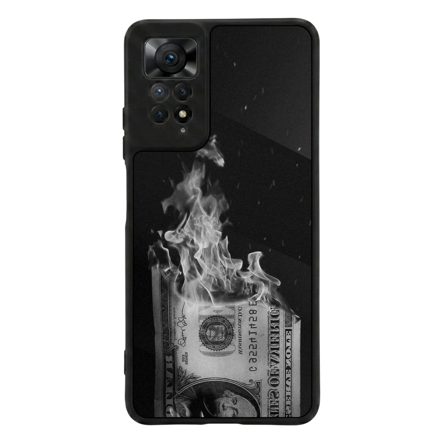 Xiaomi Redmi Note 11 Pro Uyumlu Para Tasarımlı Glossy Premium Kılıf