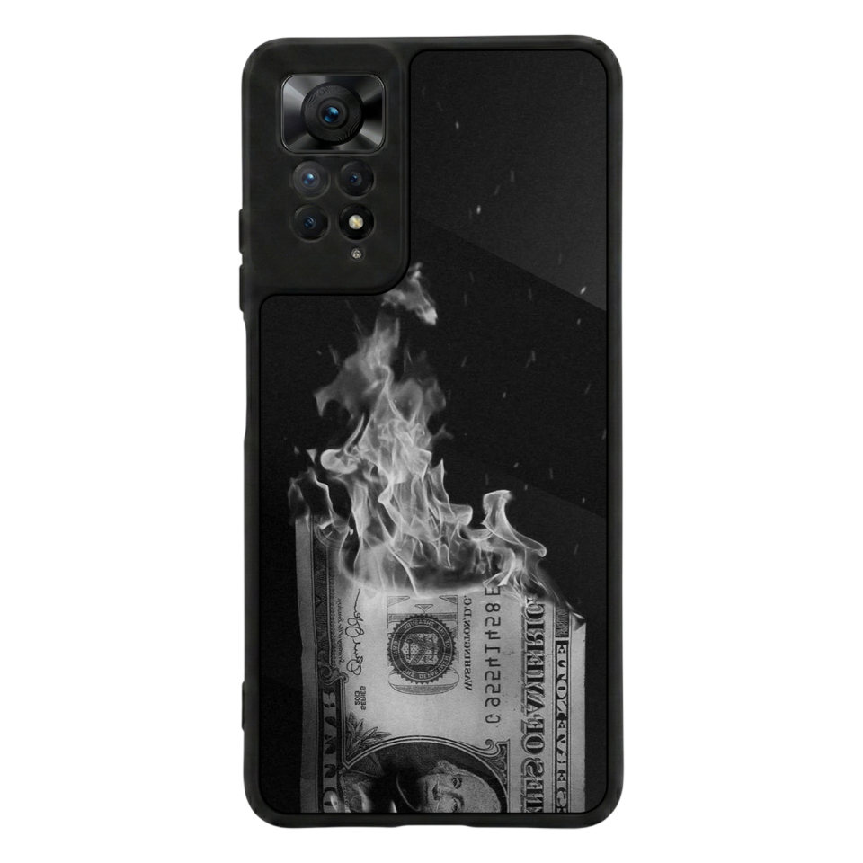 Xiaomi Redmi Note 11 Pro Uyumlu Para Tasarımlı Glossy Premium Kılıf