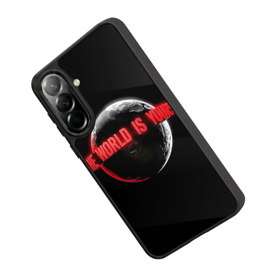 Samsung Galaxy A57 Uyumlu Scarface Tasarımlı Glossy Premium Kılıf