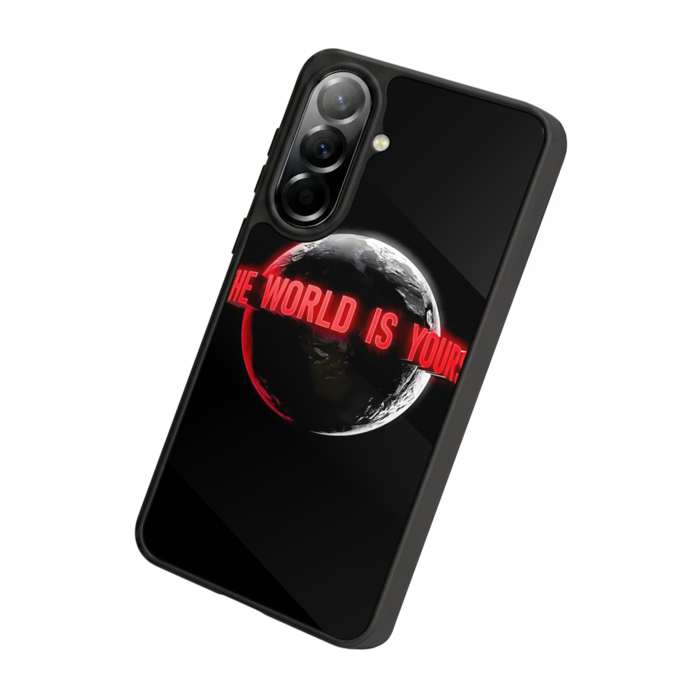 Samsung Galaxy A57 Uyumlu Scarface Tasarımlı Glossy Premium Kılıf