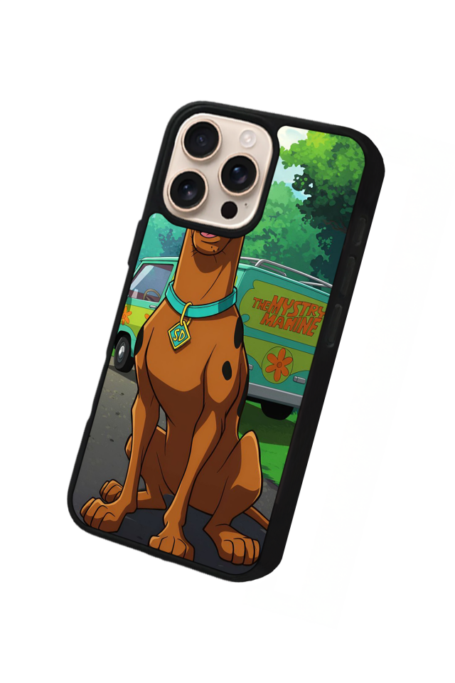 iPhone 15 Pro Max Uyumlu Scooby Doo Tasarımlı Glossy Premium Kılıf