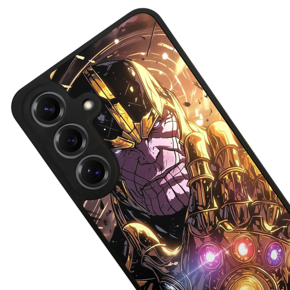 Samsung Galaxy S25 Uyumlu Thanos Tasarımlı Glossy Premium Kılıf