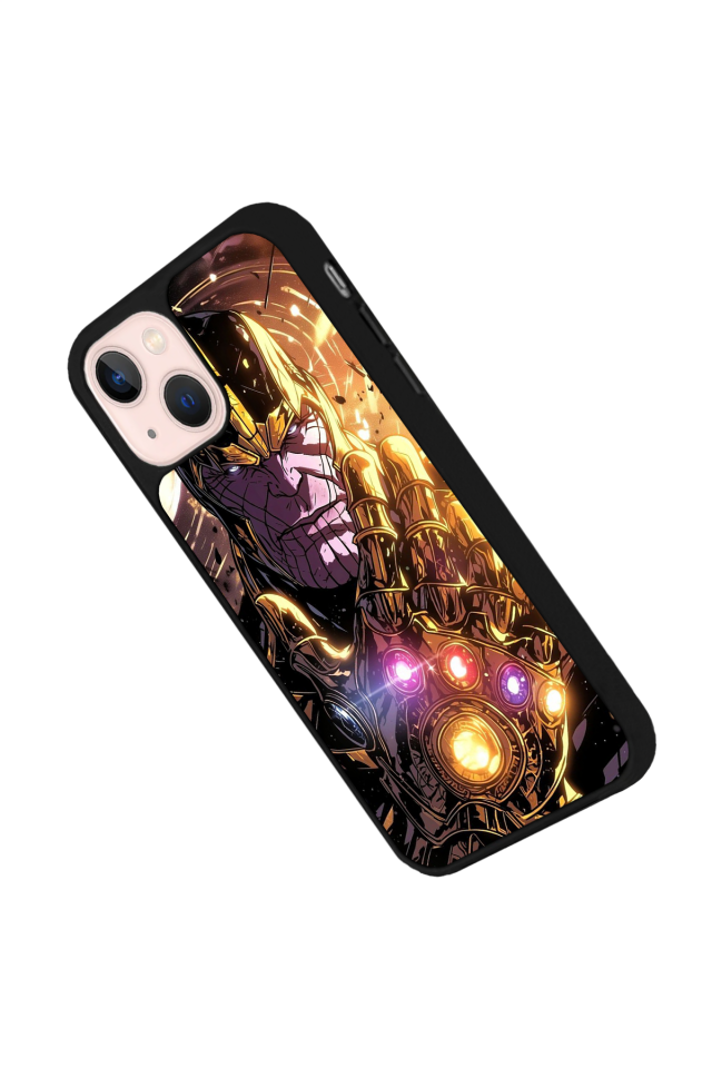 iPhone 13/14 Uyumlu Thanos Tasarımlı Glossy Premium Kılıf