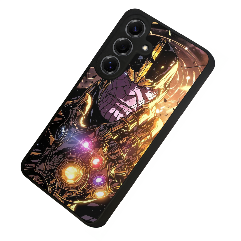Samsung Galaxy S25 Uyumlu Thanos Tasarımlı Glossy Premium Kılıf