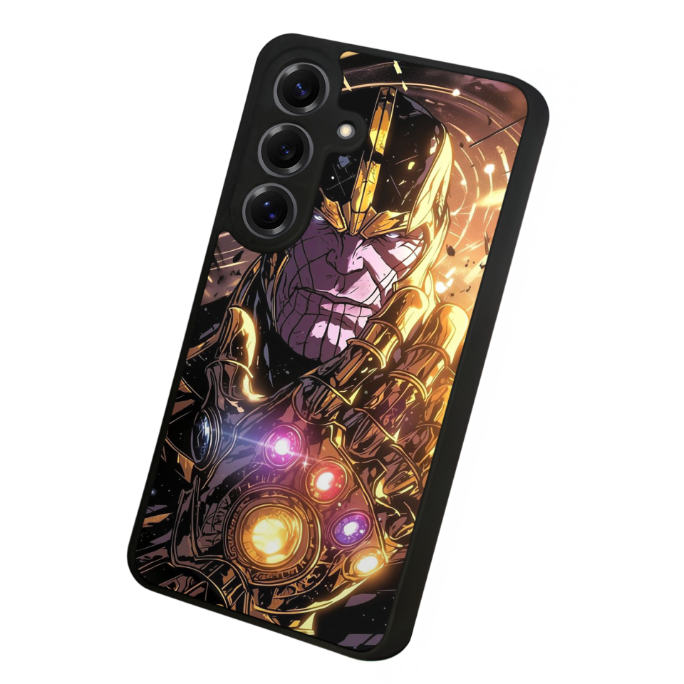 Samsung Galaxy S25 Uyumlu Thanos Tasarımlı Glossy Premium Kılıf
