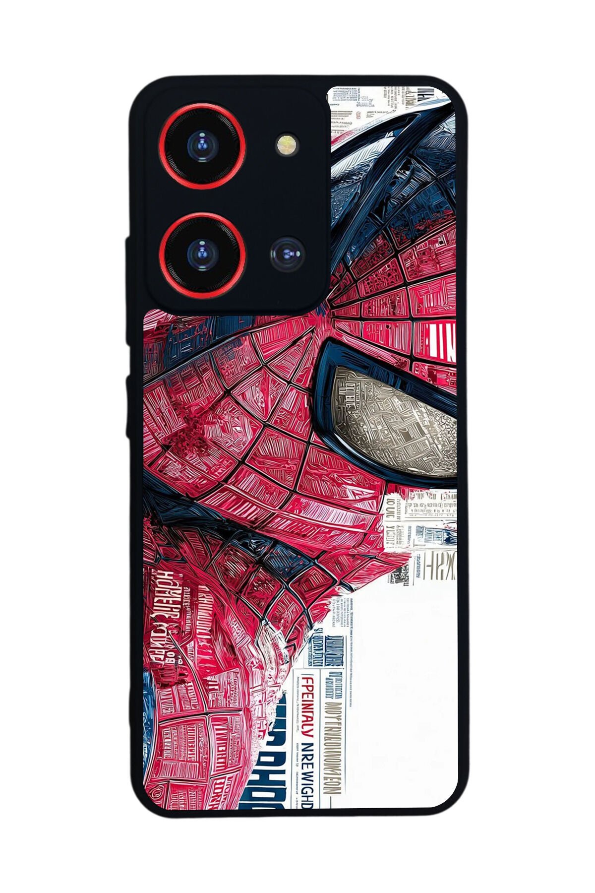 Reeder S19 Max Pro S 108MP Uyumlu Spider Man ( Örümcek Adam ) Tasarımlı Glossy Premium Kılıf